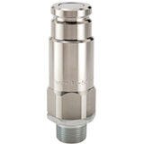 FS Series Stainless Steel Nipple with Male Pipe Thread